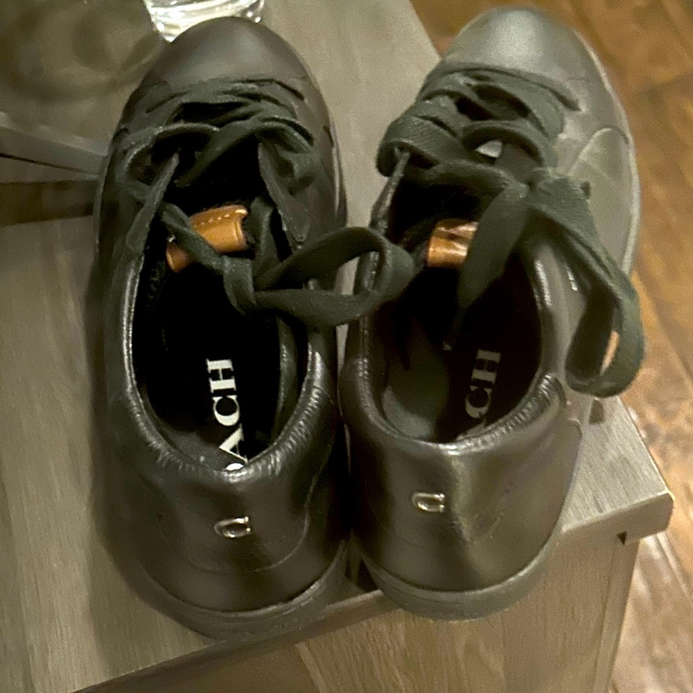Coach men’s shoes size 10.5 never worn